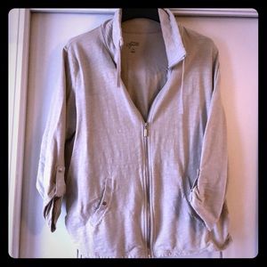 Style & Company  zip up sweatshirt